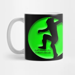 Curb Stomp- Green Mug